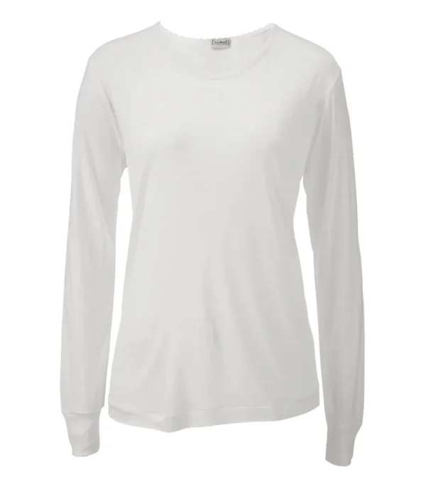 Women's Silk Underwear, Scoopneck