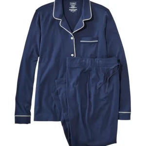 Women's Super-Soft Shrink-Free Pajama Set, Button-Front