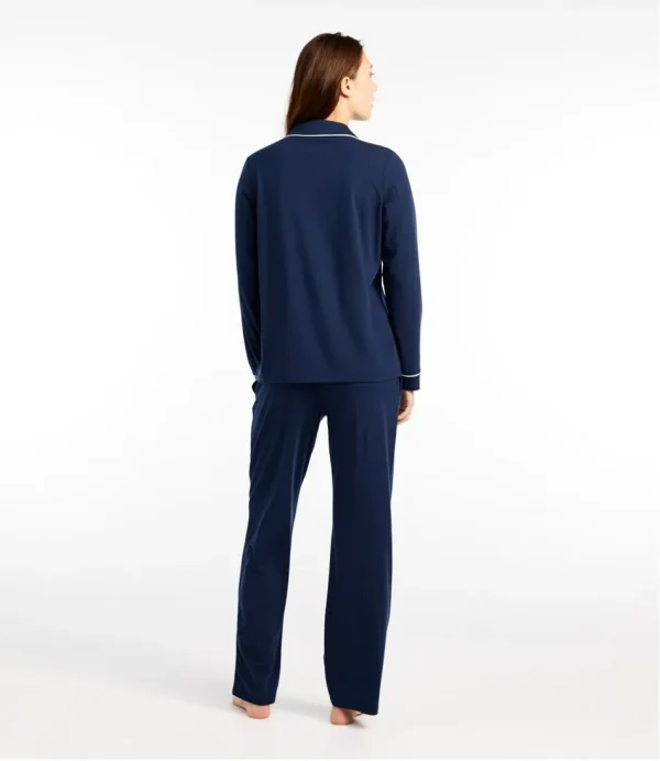 Women's Super-Soft Shrink-Free Pajama Set, Button-Front - Image 3