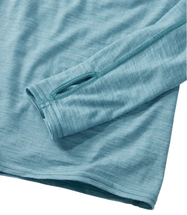 Women's Cresta Ultralight 150 Crew Top, Stripe - Image 4