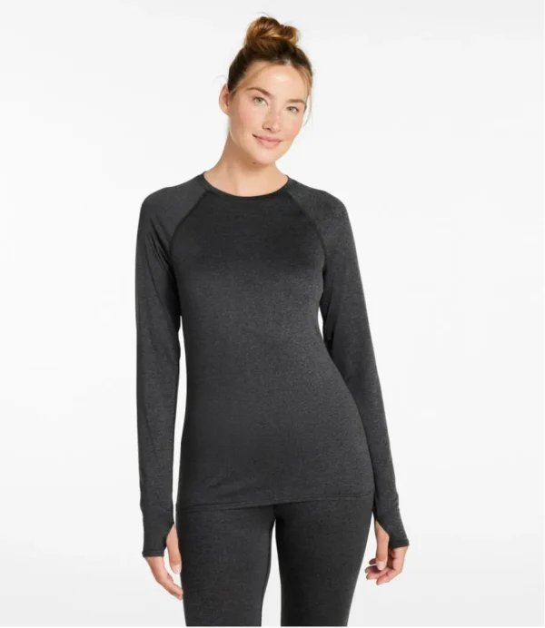 Women's L.L.Bean Simple Soft Base Layer, Crew - Image 3