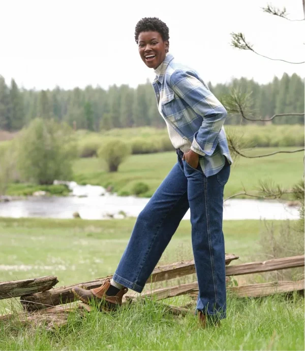 Women's Heritage Chamois Shirt, Pattern - Image 5