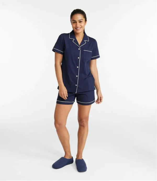 Women's Super-Soft Shrink-Free Pajamas, Short Set - Image 2