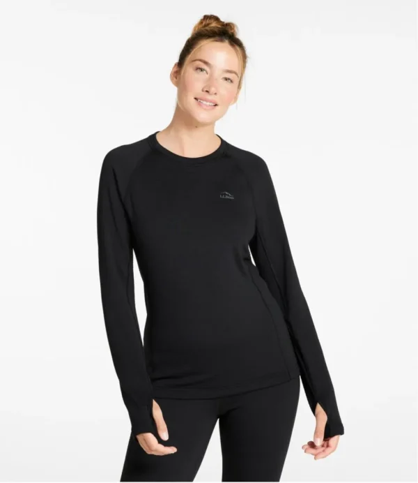 Women's L.L.Bean Heavyweight Base Layer Crew Top - Image 6