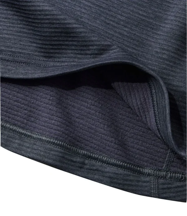 Women's L.L.Bean Midweight Base Layer Crew Top, 1/4 Zip - Image 5