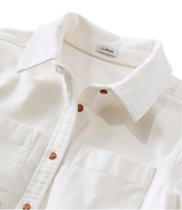 Women's L.L.Bean Heritage Corduroy Shirt Dress - Image 4
